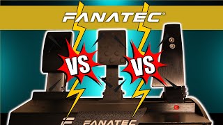 Versus Fanatec load cell pedals [upl. by Bassett413]