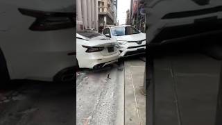 Crash on 12th amp Sansom in Philadelphia Pennsylvania [upl. by Nuris]