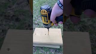 Dewalt 20v Max Screw Test [upl. by Kitarp875]