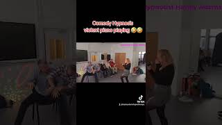 Comedy Hypnosis piano playing funny hypnotist hypnotising piano Hypnosis [upl. by Deina967]