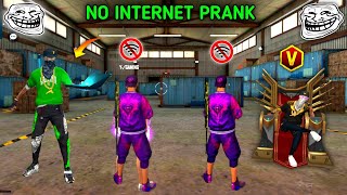 No Internet Prank With Worldchat Random Player 🤧 लेकिन ये Kya 😭 गलत हुआ मेरे साथ  Garena Free Fire🔥 [upl. by Gilges]