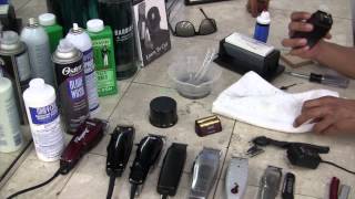 Wahl Super Close Shaver  How to Sharpen Clippers  Wahl Shaver by David Warren [upl. by Canning]