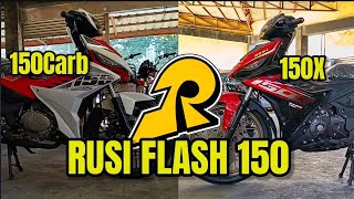 2024 RUSI Flash 150X vs 150Carb MDTV [upl. by Edobalo]