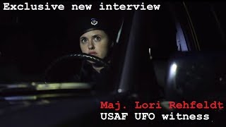 USAF UFO witness Maj Lori Rehfeldt exclusive new interview [upl. by Zysk]