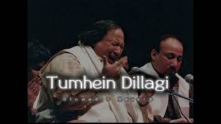 Tumhein dillagi  Nusrat Fateh Ali khan Slowed  Reverb song [upl. by Forsyth]