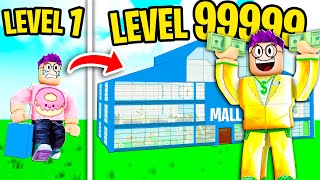 Can We Build a MAX LEVEL MALL In ROBLOX MOST EXPENSIVE VIDEO EVER [upl. by Elka]