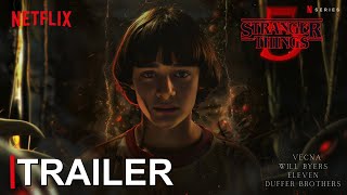 Stranger Things  Season 05 First Trailer 2025  NETFLIX 4K  stranger things 5 trailer concept [upl. by Ait]