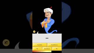 Akinator game 🎮 music tending short viewers [upl. by Rehoptsirhc]