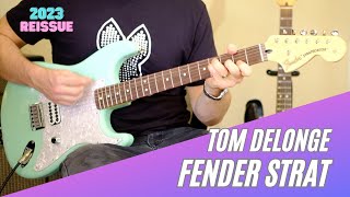 Tom Delonge Fender Strat 2023 Reissue Review [upl. by Aven260]