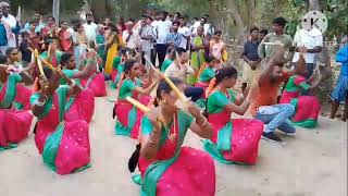 batukamma song kolatam by srinu master [upl. by Yrrep233]