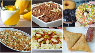 6 IFTAR SWEET DISHES by YES I CAN COOK [upl. by Einatsed]