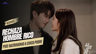 Resumen Doramas  RECHAZA HOMBRE RICO y pide MATRIMONIO a CHICO POBRE  Lily KDoramas [upl. by Aneeres]