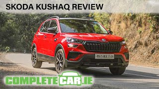 Skoda Kushaq Monte Carlo review  A compact SUV designed and built for India [upl. by Olaznog]