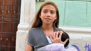 Le dí recompensa millonaria a niña de la calle honesta para salvar a su hermanito 😭 [upl. by Kosaka513]