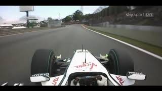 Jenson Button Champhion Lap Onboard  F1 Brazil 2009 [upl. by Ennazus64]