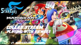 JOSHxTARIs Collab Stream  Mario Kart 8 Deluxe ft Hesitated Cobra Gaming [upl. by Oskar532]