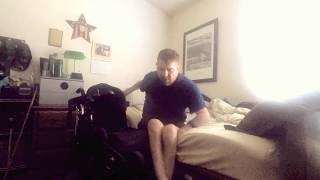 My quad life  C56 quadriplegic transferring from bed to wheelchair [upl. by Horlacher825]