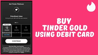 How To Buy Tinder Gold  Tinder Dating App [upl. by Otrebliw]