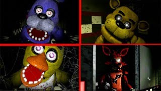 SFM FNaF All Five Nights at Freddys 1 Jumpscares [upl. by Mallory]