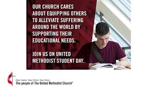 United Methodist Student Day Our Church Cares Video 2 [upl. by Michaella]