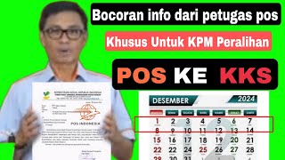 Bocoran Info dari Petugas Pos Khusus Untuk KPM Peralihan  info pkh bpnt hari ini [upl. by Leahcim194]