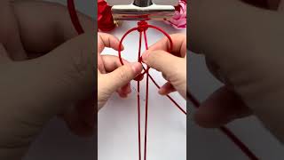 Money rolling bracelet opening tutorial rope braiding skills sharing simple braiding bracelet tu [upl. by Falkner]