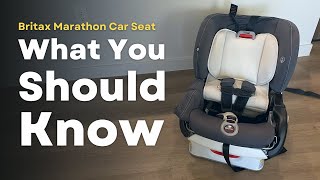 Britax Marathon Clicktight Convertible Car Seat Review  Amazon Car Seat Review [upl. by Lambard]