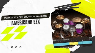 Toontrack Ezx Sound Expansions AMERICANA EZX [upl. by Nils]