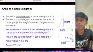 Class 6 Math Perimeter and Area [upl. by Irved]