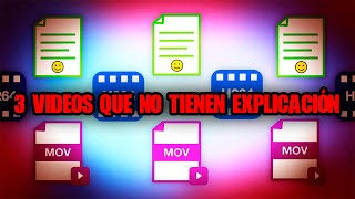 3 videos que no tienen explicación [upl. by Gasparo]