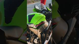 Greenhawk 💚 zx10r superbikers bikersofinstagram tiktok trending videos viral biker [upl. by Nywg302]