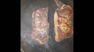 Best Steak EVER 🥩🔥🔥 Steak n Chop Seasoning grilling steak food cooking [upl. by Kotta]