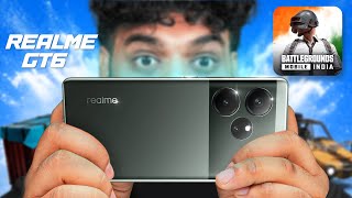 Realme GT 6 PUBG Review 🔥 [upl. by Lilyan]