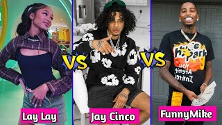 That Girl Lay Lay vs Jay Cinco vs Funny Mike Lifestyle Comparison 2024 [upl. by Rainwater70]