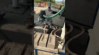 Brick making machine working too speedbuildingmaterials shortvideo automobile shortsviral [upl. by Nicolette]