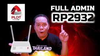 PLDT RP2932 FULL ADMIN Step by Step guide [upl. by Eiliak720]