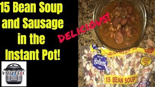 How to make 15 Bean Soup in the Instant Pot [upl. by Imhsar952]