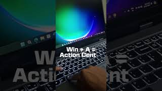 Action center for everyone shortcutkeys windowstips action computer asmr pc tricks trending [upl. by Muns]