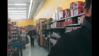 Man films himself being followed by a loss prevention employee at Giant Tiger [upl. by Anelah]