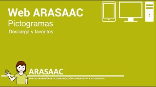 TUTORIAL 5 – PÁGINA WEB DE ARASAAC – PICTOGRAMAS  DESCARGAR Y FAVORITOS [upl. by Nerrol542]