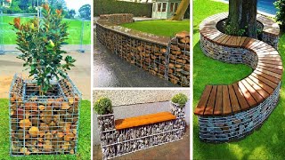 32 Gorgeous Gabion Ideas For Backyards  garden ideas [upl. by Naut685]