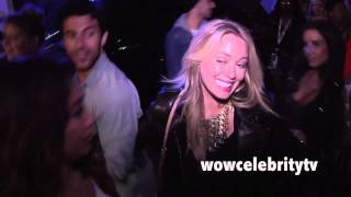 Hilary Duff Mobbed By Fans At Miley Cyrus Bangerz Tour in LA [upl. by Ackerley]