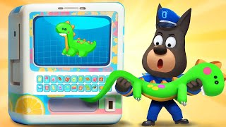 Sheriff and Vending Machine  Police Cartoon  Kids Cartoon  Sheriff Labrador  BabyBus [upl. by Ulita714]