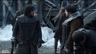 Jon Snow meets Samwell Tarly for the first time at Castle Black  Game of Thrones S01E04 [upl. by Negris996]