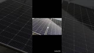 loom solar 550 watt solar panel and solar structure [upl. by Annaehr]