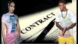 RISSA AND QUAN STAGED BREAK UP💔 PART 5 THE CONTRACT AGREEMENT 😳‼️ [upl. by Derrick444]