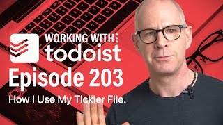 How and Why I Use A Tickler File In Todoist [upl. by Moss]