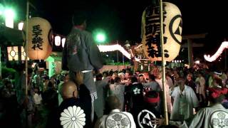 2010年 鎌倉龍口明神社例大祭神輿渡御宵宮宮入（龍明睦さま） [upl. by Geri313]