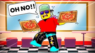 LOGGY BECAME PIZZA DELIVERY WALA IN ROBLOX [upl. by Aiela919]