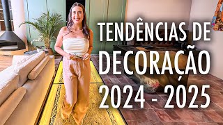 TENDÊNCIAS DE DECORAÇÃO 2024  2025 [upl. by Otreblon872]